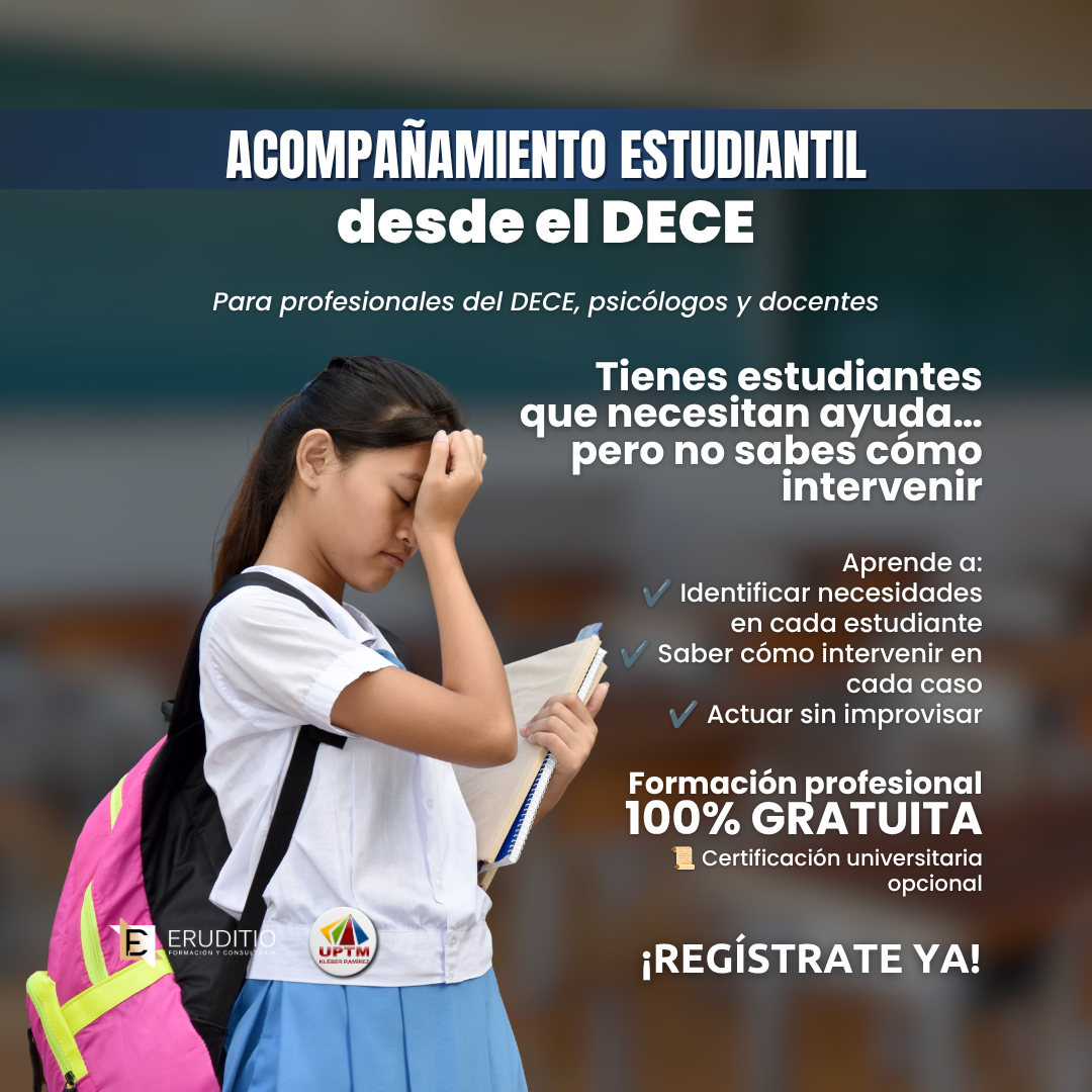 ACOMPAÑAMIENTO ESTUDIANTIL DESDE EL DECE